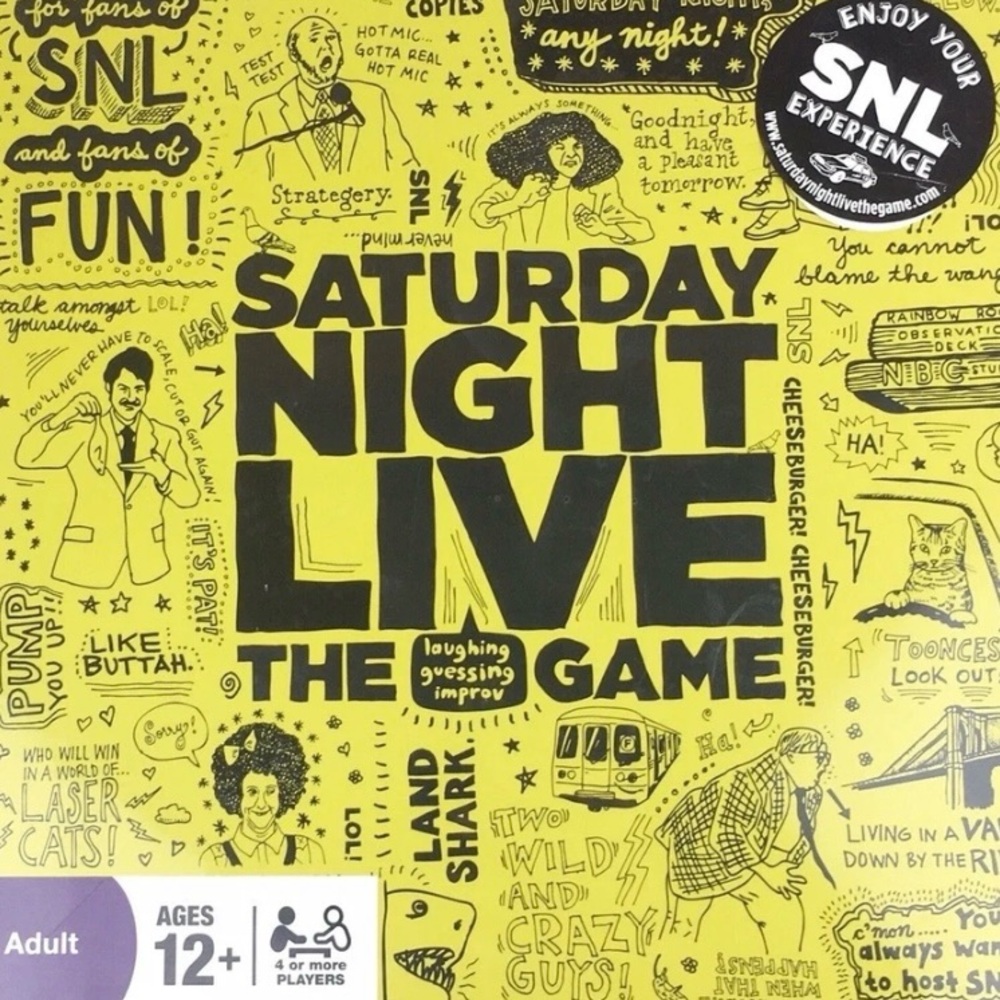 Saturday Night Live The Game 2010 Discovery Bay Game SNL Trivia Board Game
